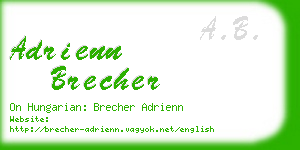 adrienn brecher business card